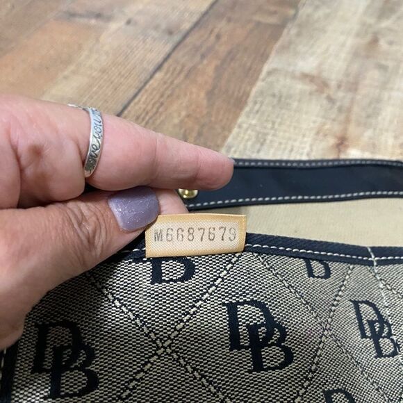 DOONEY & BOURKE replacement Multi Monogram Pocket Bag Insert - Picture 4 of 10